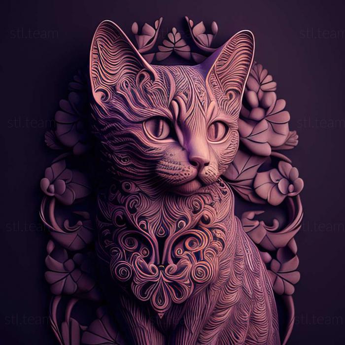 Thai Lilac cat